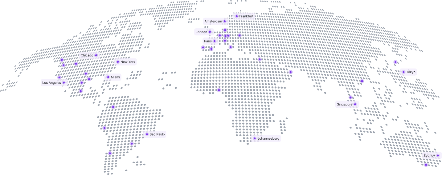 WebPros Cloud map