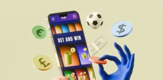 Behind the Screens of Modern Sportsbook Marketing Online sports betting with smartphone, money, and game elements.
